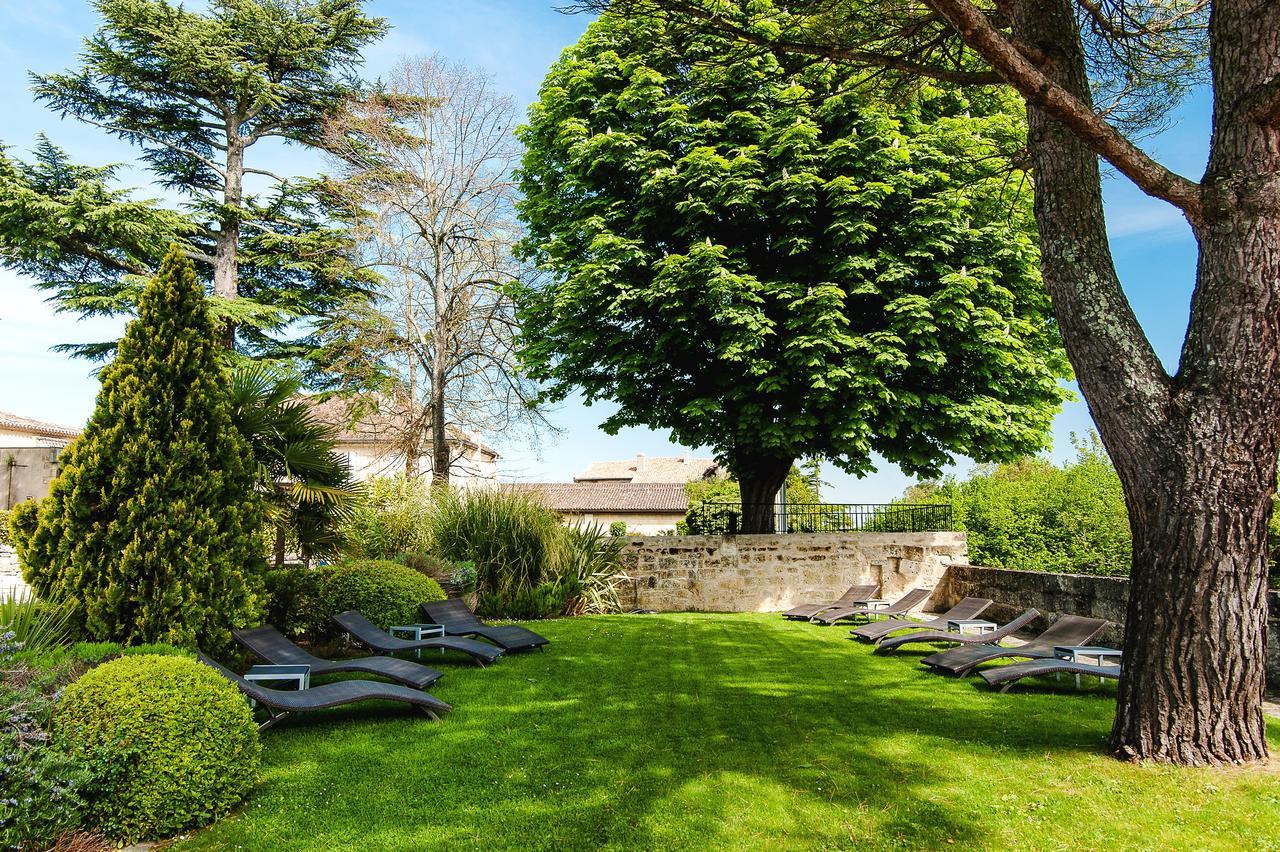 Hotel Au Logis Des Remparts แซงต์เตมีลียง ภายนอก รูปภาพ